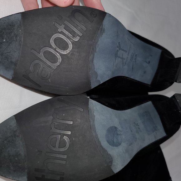 Thierry Rabotin Suede Mid-Calf Boots 6.5 - Picture 11 of 11